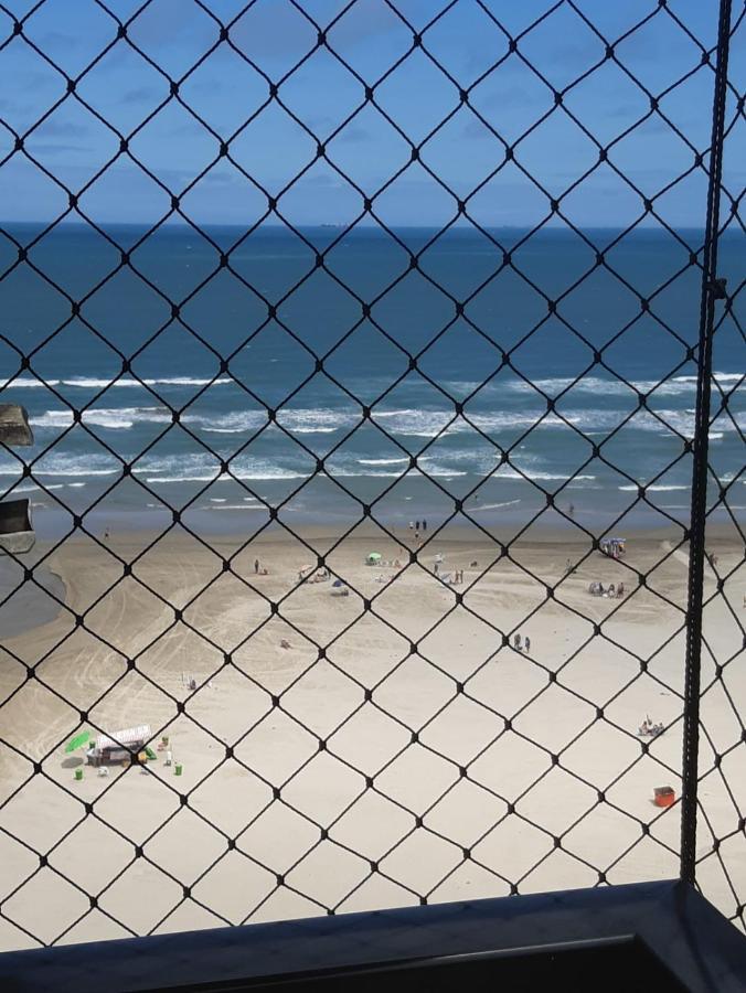 Alto Padrao Com 94 Mtrs - Frente Mar - Sacada Com Vista Mar Apartment Прая Гранде Екстериор снимка